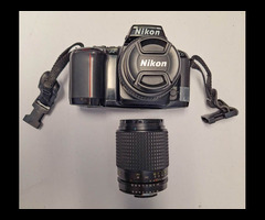 5.	Nikon N6006 Film Camera with Nikkor 35mm f/1.2 D Lens, more