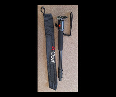 25.	Oben Monopod Model ACM-2400 with Ball Head BA-126T in carrying bag, Load Capacity: 26.4 lb.