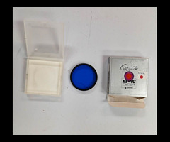 17.	B+W 55mm KB12 2X (Blue) Filter in case.
