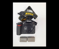 2.	Nikon D90 Digital SLR Camera, 12.3 MP, DX format, 4288 x 2848 with three batteries.