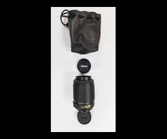 7.	Nikkor AF-S 55-200 f/4.5-6.3 G ED Lens with Hoya Pro Optic UV Filter in pouch.