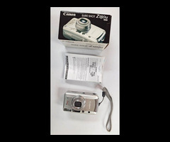 26. Canon SureShot Z180u Film Camera with 38-180mm zoom lens in original box.