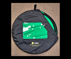 18.	Angler Chroma-Key Collapsible 5’ x 3’ Background, collapses to 27’.